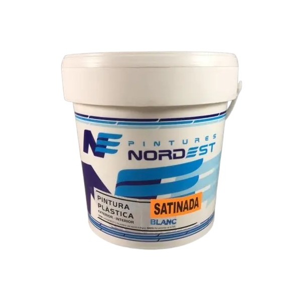 Peinture blanche satiné toute pièces 4L NordEst