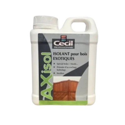 Isolant sous-couche pour Bois Exotiques AX isol Cecil 1L incolore 3381420000137 Cecil 22,90 € 3,90 €