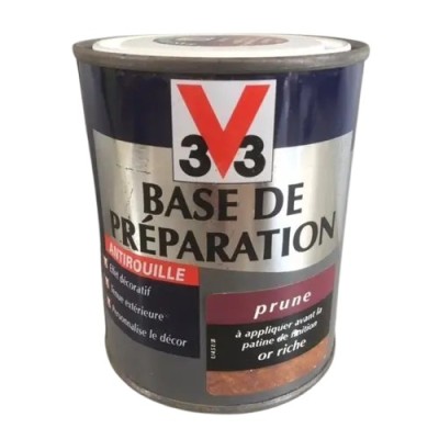 BRICOPEINT - Base de preparation antirouille V33 0,25L Prune BRICOPEINT - Base de preparation antirouille V33 0,25L Prune
