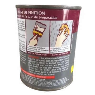 Patine de Finition antirouille V33 0,25L Aluminium 3153890116560 V33 5,00 € 5,00 € Patine de Finition antirouille V33 0,25L Aluminium 3153890116560 V33 5,00 € 5,00 €