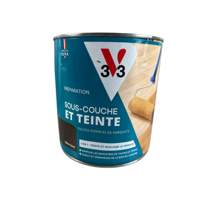 Sous-couche & teinte parquets V33 chêne foncé 2,5 L V33 79,90 € 39,90 € Sous-couche & teinte parquets V33 chêne foncé 2,5 L V33 79,90 € 39,90 €