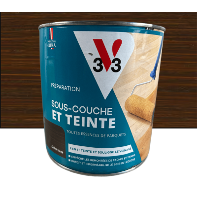Sous-couche & teinte parquets V33 chêne foncé 2,5 L V33 79,90 € 39,90 € Sous-couche & teinte parquets V33 chêne foncé 2,5 L V33 79,90 € 39,90 €