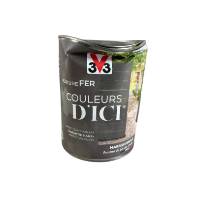 Peinture extérieure fer Couleurs d'ici marron brûlé Velours V33 1,5L 3153895136365 V33 54,90 € 19,90 €