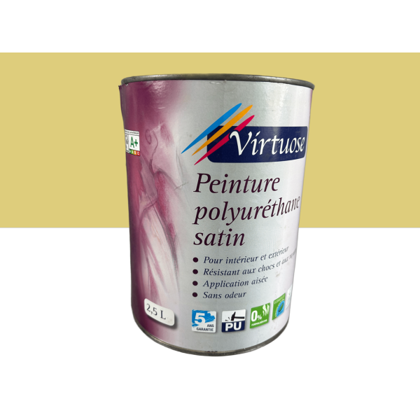 Peinture polyuréthane VIRTUOSE Désert Satin 2,5L