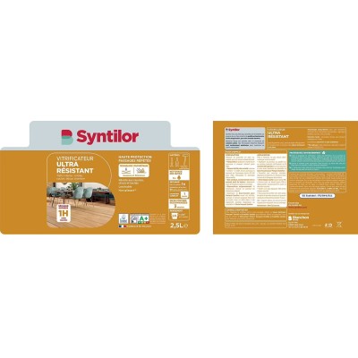 Vitrificateur ultra résistant Syntilor incolore mat 2,5L 3239912001134 Syntilor 72,90 € 29,90 €