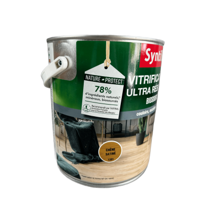 Vitrificateur ultra résistant biosourcé Syntilor chêne satiné 2,5L 3239910871159 Syntilor 74,90 € 29,90 €