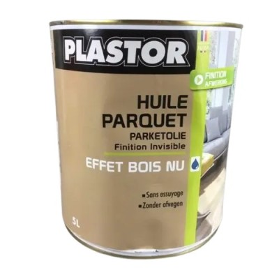 Huile parquet finition invisible effet bois nu Plastor 5L 3153895176675 Plastor 148,38 € 74,19 €
