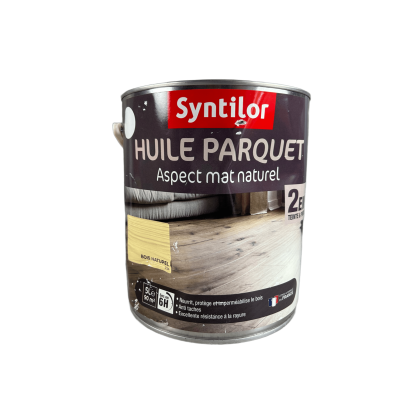 HUILE PARQUET 2en1 SYNTILOR Aspect Mat naturel Bois naturel 5L