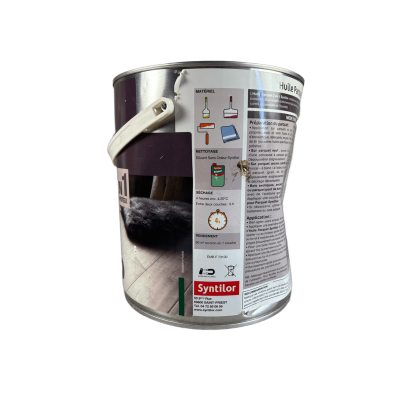 HUILE PARQUET 2en1 SYNTILOR Aspect Mat naturel Bois naturel 5L