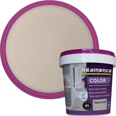 Résinence Color résine colorée Tendre Beige 0.25L 3700441950007 Resinence 29,90 € 10,00 € Résinence Color résine colorée Tendre Beige 0.25L 3700441950007 Resinence 29,90 € 10,00 €