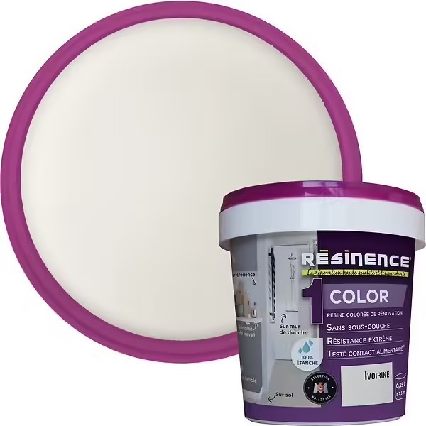 Résinence Color résine colorée Ivoirine 0.25L