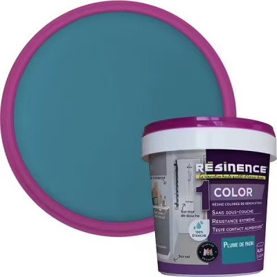 Résinence Color résine colorée Plume de paon 0.25L 3700441950069 Resinence 29,90 € 10,00 € Résinence Color résine colorée Plume de paon 0.25L 3700441950069 Resinence 29,90 € 10,00 €