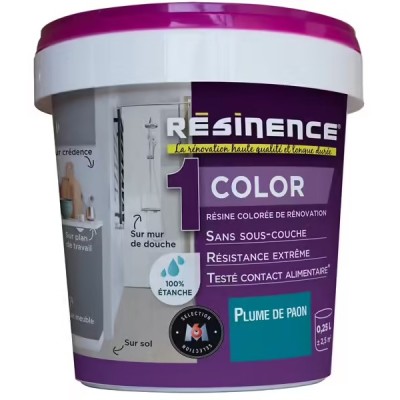 Résinence Color résine colorée Plume de paon 0.25L 3700441950069 Resinence 29,90 € 10,00 € Résinence Color résine colorée Plume de paon 0.25L 3700441950069 Resinence 29,90 € 10,00 €