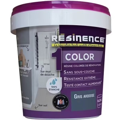 Résinence Color résine colorée Gris Ardoise 0.25L 3700441950519 Resinence 29,90 € 10,00 €