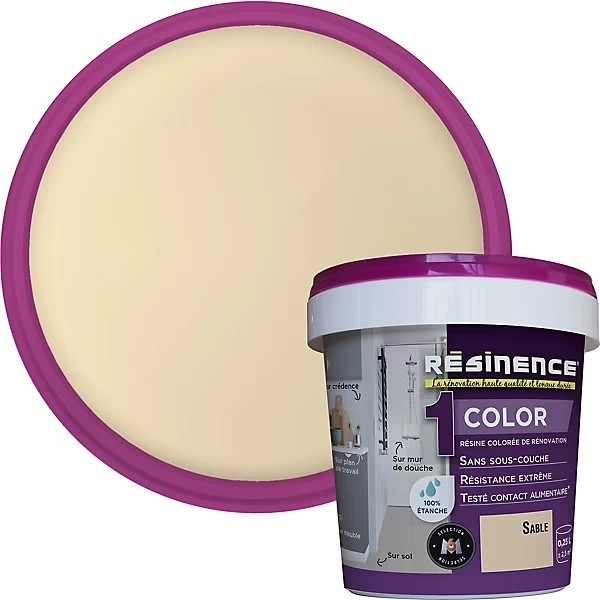 Résinence Color résine colorée Sable 0.25L