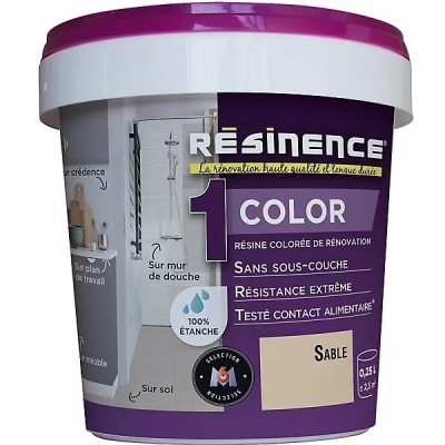 Résinence Color résine colorée Sable 0.25L 3700441950410 Resinence 29,90 € 10,00 €
