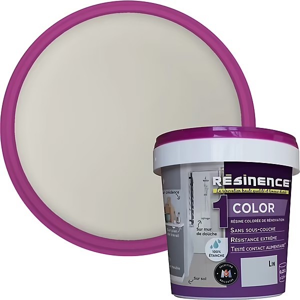 Résinence Color résine colorée Lin 0.25L