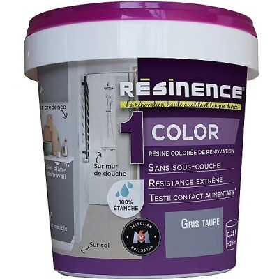 Résinence Color résine colorée Gris taupe 0.25L