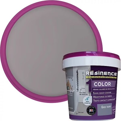 Résinence Color résine colorée Gris taupe 0.25L