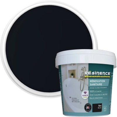 Résine sanitaire Résinence noir brillant 0,5L 3700441950397 Resinence 76,90 € 20,00 € Résine sanitaire Résinence noir brillant 0,5L 3700441950397 Resinence 76,90 € 20,00 €