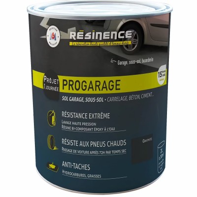 Résine de rénovation sol Résinence pro grarage graphite 2L 3700441984118 Resinence 84,90 € 29,00 € Résine de rénovation sol Résinence pro grarage graphite 2L 3700441984118 Resinence 84,90 € 29,00 €