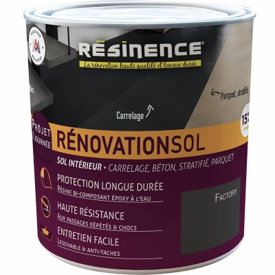 Résine de rénovation sol bi composante époxy Résinence factory 300ml 3700441984323 Resinence 28,90 € 13,00 €