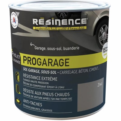 Résine de rénovation sol pro Résinence garage zinc 300ml 3700441984156 Resinence 25,90 € 8,90 € Résine de rénovation sol pro Résinence garage zinc 300ml 3700441984156 Resinence 25,90 € 8,90 €