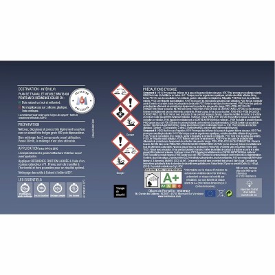 Résine de finition Résinence Laquée transparente 500 ml 3700441960181 Resinence 54,90 € 15,00 € Résine de finition Résinence Laquée transparente 500 ml 3700441960181 Resinence 54,90 € 15,00 €