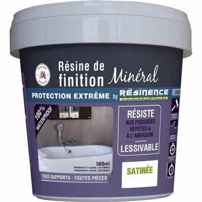 Résine de finition zone humide Résinence béton minéral satin 0,5L 3700441903713 Resinence 54,90 € 15,00 € Résine de finition zone humide Résinence béton minéral satin 0,5L 3700441903713 Resinence 54,90 € 15,00 €