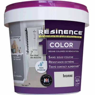 Résine multisupports Résinence Color satin ivoirine 500ml 3700441950045 Resinence 41,90 € 15,00 € Résine multisupports Résinence Color satin ivoirine 500ml 3700441950045 Resinence 41,90 € 15,00 €