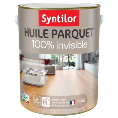 Huile parquet SYNTILOR 100% invisible 2,5L 3239914391004 Syntilor 86,90 € 26,07 €