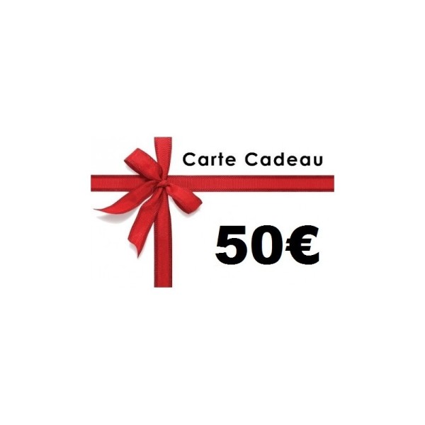 Carte Cadeau 50€