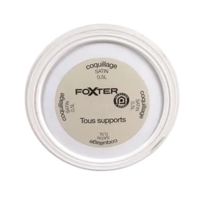 Peinture murale et boiseries toutes pièces FOXTER Satin 0,5L  Foxter 8,90 € 3,00 €