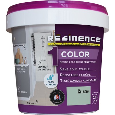 Résine multisupports Résinence Color céladon 500ml 3700441950441 Resinence 41,90 € 19,00 €
