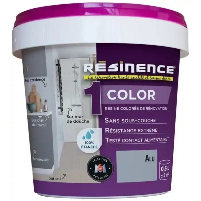 Résine multisupports Résinence Color Alu 500ml 3700441952711 Resinence 41,90 € 19,00 €