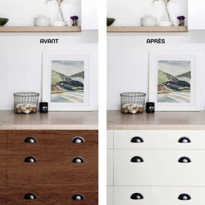 Peinture Relook bois MAISON DECO blanc pur satiné 0,5L 3700098224810 Maison Déco 25,90 € 12,20 €