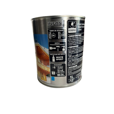 Lasure Haute Protection V33 bois incolore satin 1L 3153890024452 V33 35,90 € 15,90 €