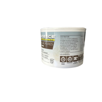 Résine Bouche-Pores pour préparation bois brut 300ml 3700441901962 Resinence 23,90 € 11,95 €
