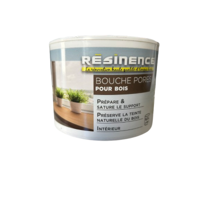 Résine Bouche-Pores pour préparation bois brut 300ml 3700441901962 Resinence 23,90 € 11,95 €