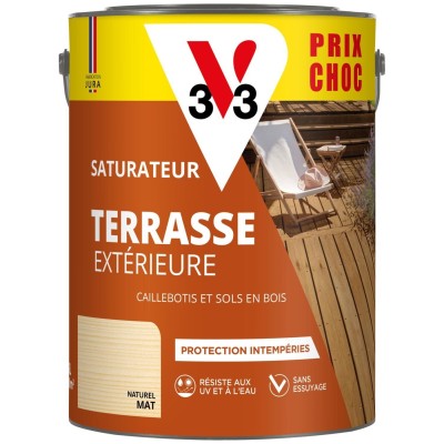 Saturateur terrasse extérieur V33 naturel mat 5L 3153895244398 V33 58,90 € 29,45 €