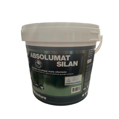Peinture Acrylique Intérieure Mate Absolumat Silan SOFEC blanc 4L  Sofec 52,00 € 52,00 €