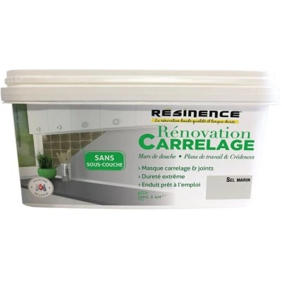 Rénovation Carrelage RESINENCE Sel marin 4kg 3700441930023 Resinence 48,90 € 24,45 €