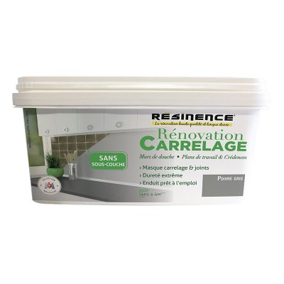 Rénovation Carrelage RESINENCE Poivre gris 4kg 3700441930030 Resinence 48,90 € 24,45 €