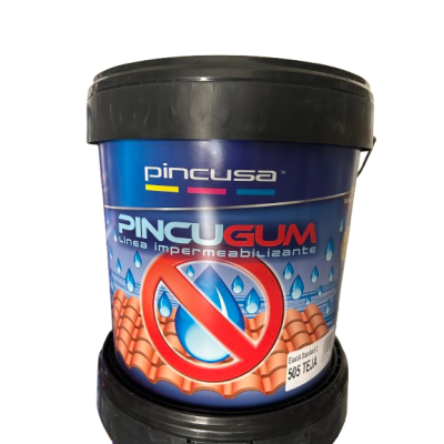 Peinture Toiture Pincugum 14L terre cuite