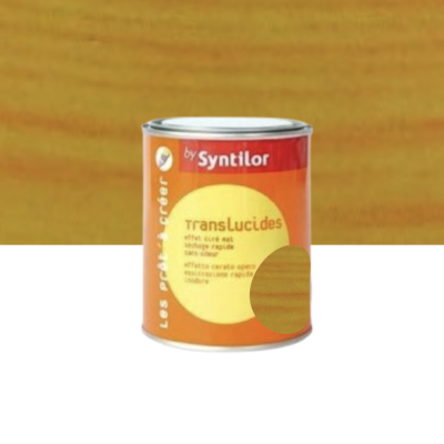 Peinture les Prêt à créer " Translucides " Syntilor Ciré Mat Sienne Naturelle 0,5L 3228745909418 Syntilor 8,00 € 1,60 €