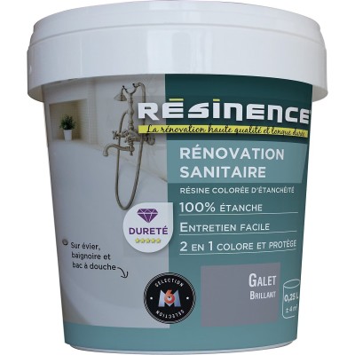 Résine sanitaire Résinence galet brillant 0,25L 3700441950304 Resinence 47,90 € 20,00 €