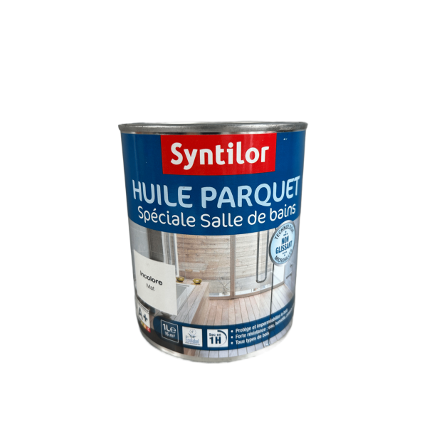 Huile Parquet Salle de Bains SYNTILOR Incolore 2L