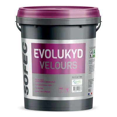 Peinture Velours Blanc Evolukyd Sofec 15L 2366820026360 Sofec 115,00 € 115,00 €