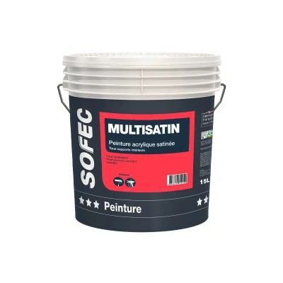 Peinture acrylique Multisatin Sofec 15L Blanc  Sofec 115,00 € 115,00 €