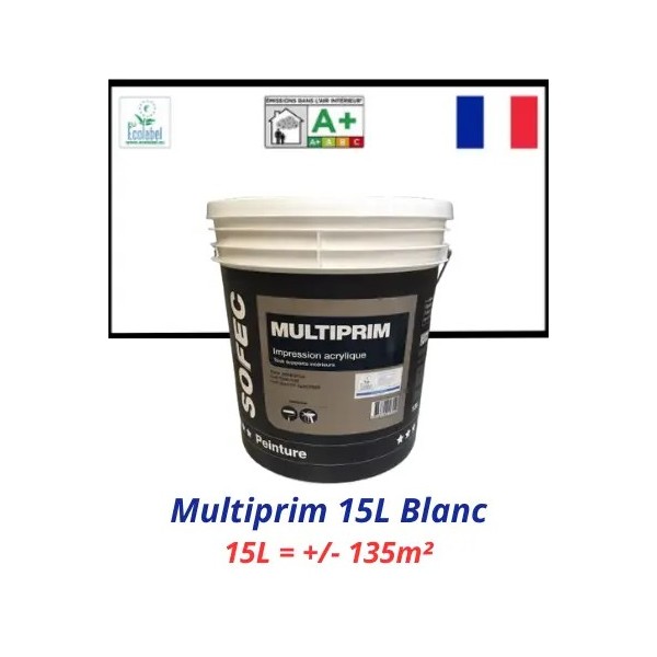 Impression Acrylique MULTIPRIM Sofec 15L